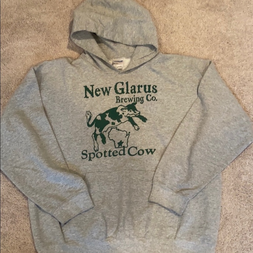 New Glarus Spotted Cow hoodie